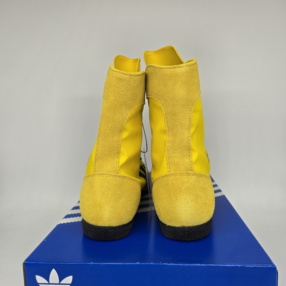 Adidas Women's Japan High Yellow Black Hi-Top Shoes Size 9 - Picture 4 of 8